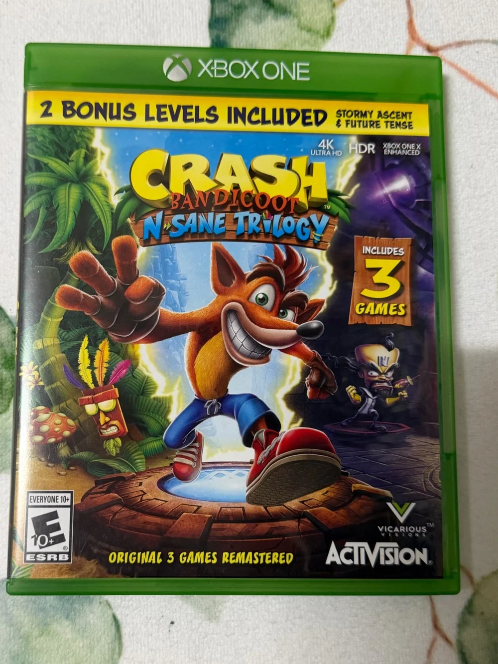 Crash Bandicoot N. Sane Trilogy (Green) - Xbox One